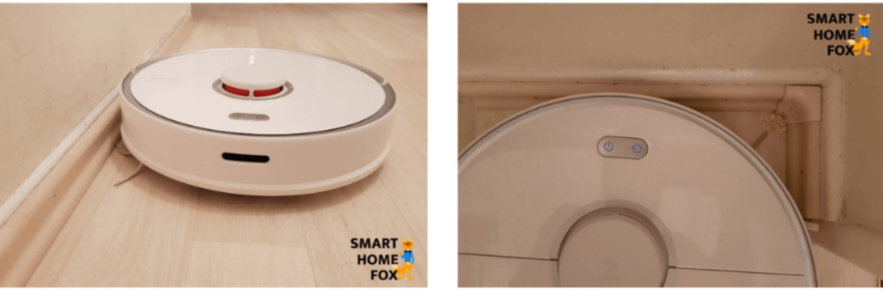 Roborock S5 max cleaning in corners and along skirtings